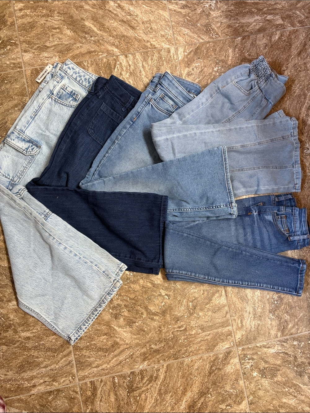 Girls Size 10 Jeans - Lot of 5